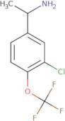 1-[3-Chloro-4-(trifluoromethoxy)phenyl]ethylamine