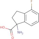 1-Amino-4-fluoro-2,3-dihydro-1H-indene-1-carboxylic acid