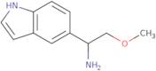 1-(1H-Indol-5-yl)-2-methoxyethan-1-amine