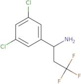 1-(3,5-Dichlorophenyl)-3,3,3-trifluoropropan-1-amine