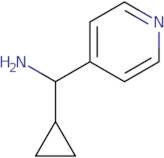 1-Cyclopropyl-1-(4-pyridyl)methylamine