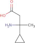 3-Amino-3-cyclopropylbutanoic acid