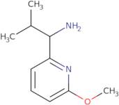 1-(6-Methoxypyridin-2-yl)-2-methylpropan-1-amine