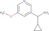 Cyclopropyl(5-methoxypyridin-3-yl)methanamine