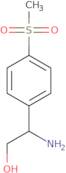 2-Amino-2-(4-methanesulfonylphenyl)ethan-1-ol