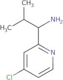 1-(4-Chloropyridin-2-yl)-2-methylpropan-1-amine