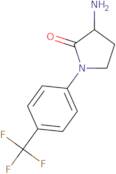 3-Amino-1-[4-(trifluoromethyl)phenyl]pyrrolidin-2-one