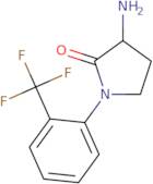 3-Amino-1-[2-(trifluoromethyl)phenyl]pyrrolidin-2-one