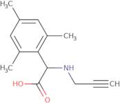 2-Mesityl-2-(prop-2-yn-1-ylamino)acetic acid