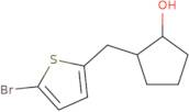 2-[(5-Bromothiophen-2-yl)methyl]cyclopentan-1-ol