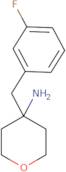 4-[(3-Fluorophenyl)methyl]oxan-4-amine