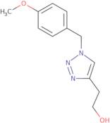 2-{1-[(4-Methoxyphenyl)methyl]-1H-1,2,3-triazol-4-yl}ethan-1-ol