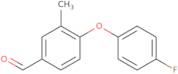 4-(4-Fluorophenoxy)-3-methylbenzaldehyde