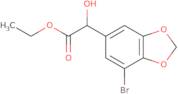 Ethyl 2-(7-bromo-2H-1,3-benzodioxol-5-yl)-2-hydroxyacetate