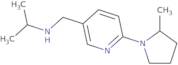 {[6-(2-Methylpyrrolidin-1-yl)pyridin-3-yl]methyl}(propan-2-yl)amine