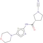 (3S)-1-Cyano-N-[5-(4-morpholinyl)-2-thiazolyl]-3-pyrrolidinecarboxamide