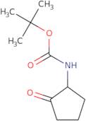 tert-Butyl N-[(1R)-2-oxocyclopentyl]carbamate