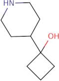 1-(Piperidin-4-yl)cyclobutan-1-ol