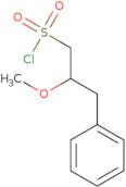 2-Methoxy-3-phenylpropane-1-sulfonyl chloride