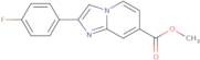 Methyl 2-(4-fluorophenyl)imidazo[1,2-a]pyridine-7-carboxylate