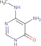 5-Amino-6-(methylamino)-3,4-dihydropyrimidin-4-one