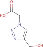 2-[4-(Hydroxymethyl)-1H-1,2,3-triazol-1-yl]acetic acid