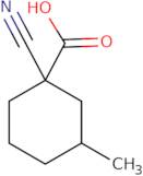 1-Cyano-3-methylcyclohexane-1-carboxylic acid