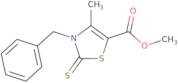 Methyl 3-benzyl-4-methyl-2-sulfanylidene-1,3-thiazole-5-carboxylate