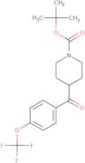 tert-Butyl 4-(4-(trifluoromethoxy)benzoyl)piperidine-1-carboxylate