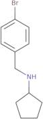 N-[(4-Bromophenyl)methyl]cyclopentanamine