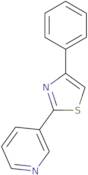 4-Phenyl-2-(3-pyridyl)thiazole