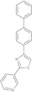 4-([1,1'-Biphenyl]-4-yl)-2-(pyridin-3-yl)thiazole