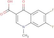 6,7-Difluoro-1-methyl-4-oxo-1,4-dihydroquinoline-3-carboxylic acid