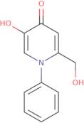 5-Hydroxy-2-(hydroxymethyl)-1-phenylpyridin-4(1H)-one