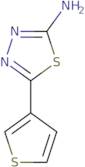 5-(Thiophen-3-yl)-1,3,4-thiadiazol-2-amine