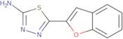 5-(1-Benzofuran-2-yl)-1,3,4-thiadiazol-2-amine