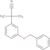 2-[3-(Benzyloxy)phenyl]-2-methylpropanenitrile