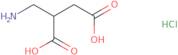 2-(Aminomethyl)butanedioic acid hydrochloride