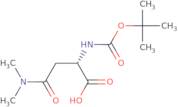 (S)-2-((tert-Butoxycarbonyl)amino)-4-(dimethylamino)-4-oxobutanoic acid