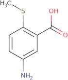 5-Amino-2-(methylsulfanyl)benzoic acid