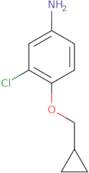 3-Chloro-4-(cyclopropylmethoxy)aniline