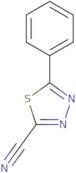 5-Phenyl-1,3,4-thiadiazole-2-carbonitrile