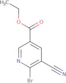 6-bromo-5-cyano-nicotinic acid ethyl ester