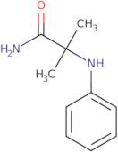 2-Methyl-2-(phenylamino)propanamide