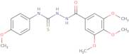 4-(4-methoxyphenyl)-1-(3,4,5-trimethoxybenzoyl)thiosemicarbazide