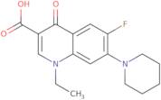 1-Ethyl-6-fluoro-4-oxo-7-(piperidin-1-yl)-1,4-dihydroquinoline-3-carboxylic acid