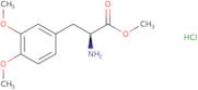 (S)-Methyl 2-amino-3-(3,4-dimethoxyphenyl)propanoate hydrochloride