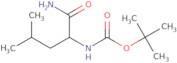 tert-Butyl N-[(1S)-1-carbamoyl-3-methylbutyl]carbamate