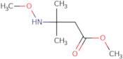 Methyl 3-(methoxyamino)-3-methylbutanoate