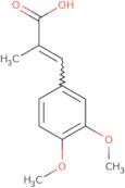 (2E)-3-(3,4-Dimethoxyphenyl)-2-methylprop-2-enoic acid